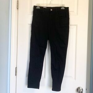 Collusion Black High-Waist Skinny jeans 30